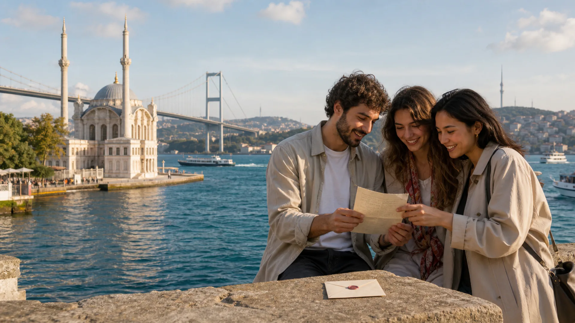 İstanbul Ortaköy kıyısında bir Anı Noktası ve aynı yere bırakılmış anılar